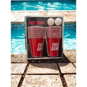 NEW Nelk Boys FullSend‎ Beer Pong Set